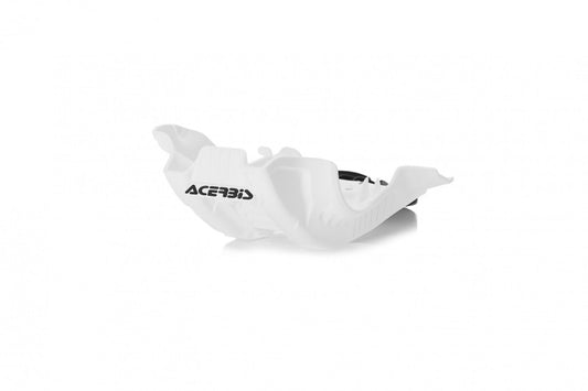 Acerbis 19-22 KTM XC-F250/350/ FX350/ 21-23 GasGas EX/MC Skid Plate Large - White/Black