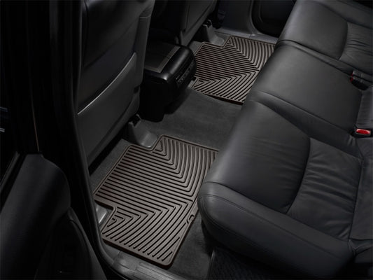 WeatherTech 2007-2013 Ford Edge Rear Rubber Mats - Cocoa
