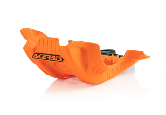 Acerbis 19-22 KTM XC-F250/350/ FX350/ 21-23 GasGas EX/MC Skid Plate Large - Black/16 Orange