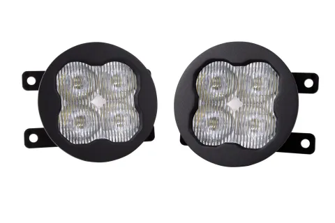 SS3 LED Fog Light Kit for 2014-2018 Subaru Forester White SAE Fog Sport w/ Backlight Diode Dynamics