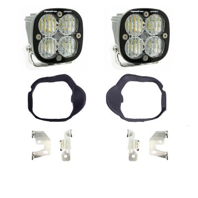 Mercedes Squadron Sport Fog Pocket Light Kit For Mercedes 2014-2018 Sprinter Van (Clear) Baja Designs