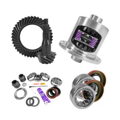 9.75 inch Ford 3.73 Rear Ring and Pinion Install Kit 34 Spline Positraction 2.99 inch Axle Bearing Yukon Gear & Axle