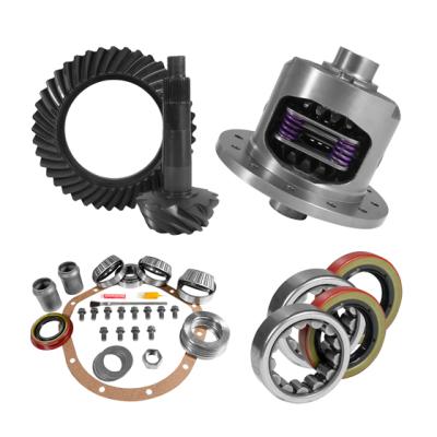 8.875 inch GM 12T 4.11 Rear Ring and Pinion Install Kit 30 Spline Positraction Axle Bearings Yukon Gear & Axle