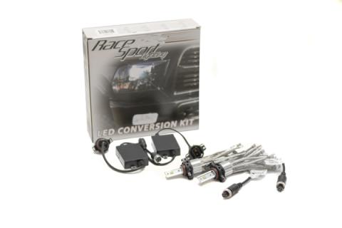 5202 GEN4 LED Headlight Conversion Kit with Focus Optics, and Copper Stranded Rope Heat Sinks Patent Approved Design Race Sport Lighting