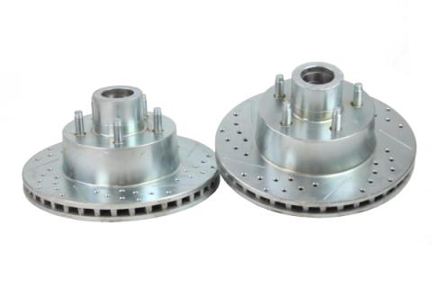 Brake Rotor 12.13 Inch Front 1.185 Thick 12 mm Studs Various Ford and Lincoln Applications BAER Sport