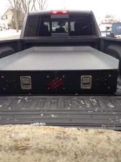 Optional Side Rails For Cargo Locker  99-Pres Ford Super Duty F250/F350 Short Bed Cargo Ease