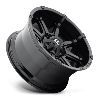 Aluminum Wheels 20X9 Coupler D575 5 On 114.3/5 On 127 Gloss Black 78.1 Bore 1 Offset 8 Spoke Fuel Off Road Wheels