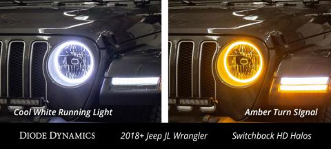 Halo Lights LED 185mm Switchback Pair Diode Dynamics