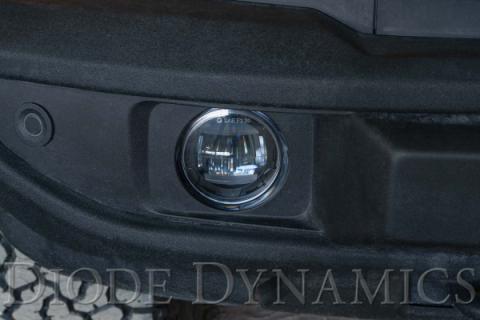 Elite Series Fog Lamps for 2017-2019 Nissan Titan Pair Cool White 6000K Diode Dynamics