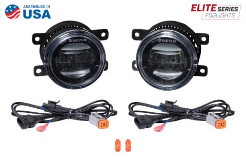 Elite Series Fog Lamps for 2019-2022 Ram 1500 Pair Cool White 6000K Diode Dynamics