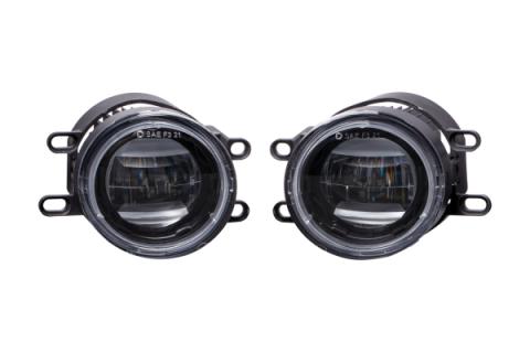 Elite Series Fog Lamps for 2009-2013 Toyota Matrix Pair Cool White 6000K Diode Dynamics