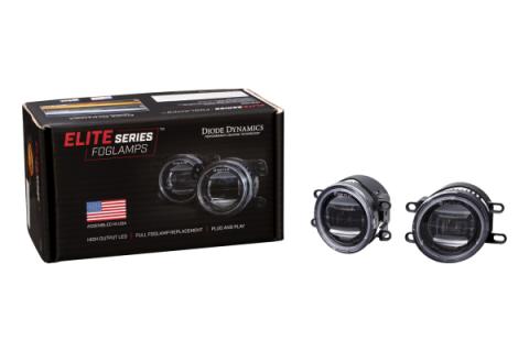 Elite Series Fog Lamps for 2015-2016 Toyota Prius Pair Cool White 6000K Diode Dynamics