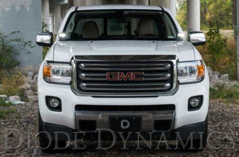 SS3 LED Ditch Light Kit for 2015-2021 GMC Canyon, Sport White Combo Diode Dynamics