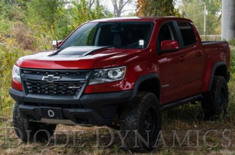 SS3 LED Ditch Light Kit for 2015-2021 Colorado/Canyon, Sport Yellow Combo Diode Dynamics