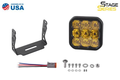 SS5 LED Pod Sport Yellow Driving Single Diode Dynamics