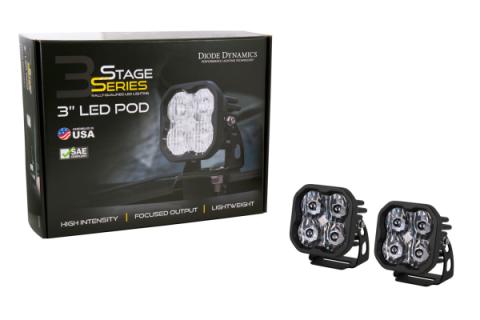 SS3 Max ABL White Driving Standard Pair Diode Dynamics