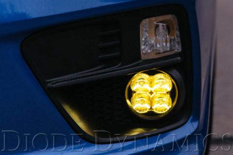 SS3 LED Fog Light Kit for 2004-2007 Ford Ranger STX White SAE Fog Sport w/ Backlight Diode Dynamics