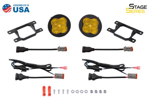 SS3 LED Fog Light Kit for 2019-2021 Subaru Forester White SAE Fog Max w/ Backlight Diode Dynamics