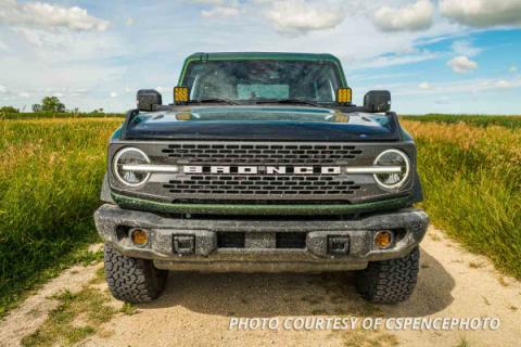 SS3 LED Fog Light Kit for 2021 Ford Bronco (w/ Standard Bumper) White SAE Fog Sport w/ Backlight Diode Dynamics