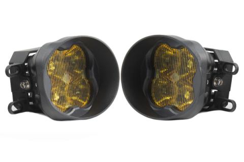 SS3 LED Fog Light Kit for 2008-2013 Lexus IS F White SAE Fog Pro w/ Backlight Diode Dynamics
