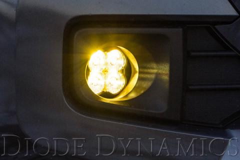 SS3 LED Fog Light Kit for 2009-2016 Toyota Corolla Yellow SAE Fog Pro w/ Backlight Diode Dynamics