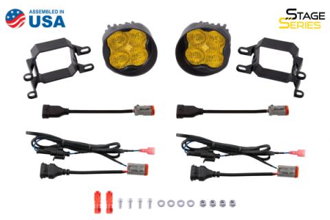 SS3 LED Fog Light Kit for 2013-2015 Lexus GS350 White SAE Fog Max w/ Backlight Diode Dynamics