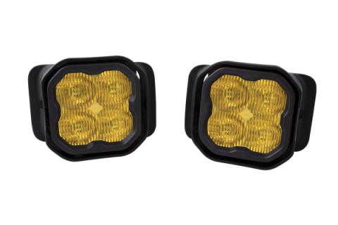SS3 LED Fog Light Kit for 2015-2020 Ford F-150 Yellow SAE Fog Max w/ Backlight Diode Dynamics