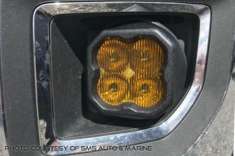 SS3 LED Fog Light Kit for 2015-2021 Chevrolet Colorado Yellow SAE Fog Sport w/ Backlight Diode Dynamics