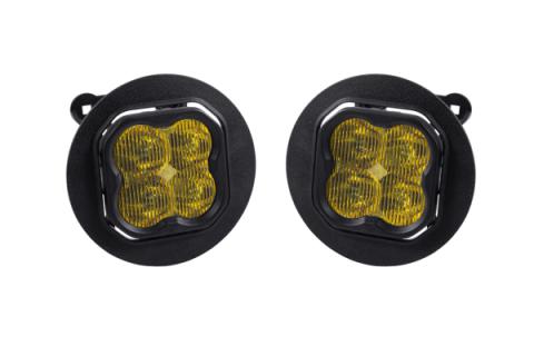 SS3 LED Fog Light Kit for 2013-2019 Subaru Outback Yellow SAE Fog Pro w/ Backlight Diode Dynamics