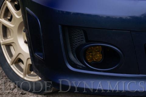 SS3 LED Fog Light Kit for 2011-2014 Subaru WRX/STi White SAE Fog Pro w/ Backlight Diode Dynamics