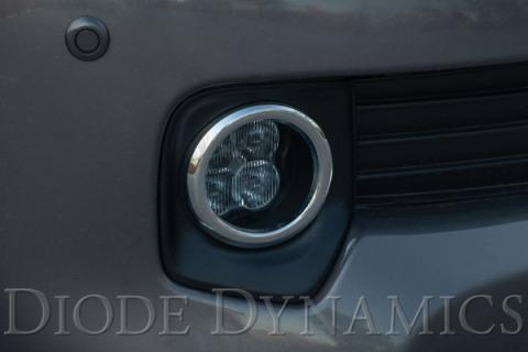 SS3 LED Fog Light Kit for 2010-2016 Toyota Sienna, White SAE Fog Sport with Backlight