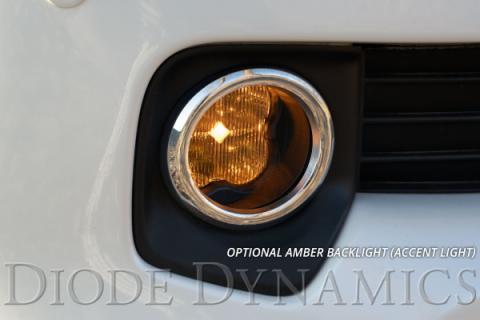 SS3 LED Fog Light Kit for 2011-2013 Lexus CT200h, White SAE Fog Max with Backlight