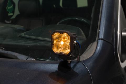 Stage Series Ditch Light Kit for 2019-Present Ram, SS5 Sport Yellow Combo Diode Dynamics