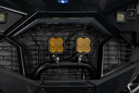 SS3 LED Bumper 1.5 Inch Roll Bar Kit, Sport White SAE Fog (Pair) Diode Dynamics