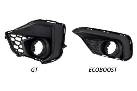 SS3 Add-On Fog Lamp Kit for 2024 Ford Mustang EcoBoost Yellow Max Diode Dynamics