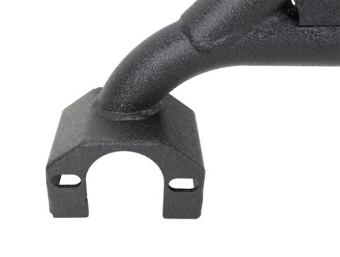 Jeep Wrangler Side Steps 07-18 Wrangler JK 4 Door Steel Black Textured Powdercoat Fishbone Offroad