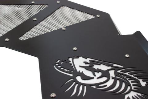 Jeep JL Inner Fenders For 18-Current Wrangler JL Front/Rear Set of 4 Aluminum Black Powdercoat Fishbone Offroad