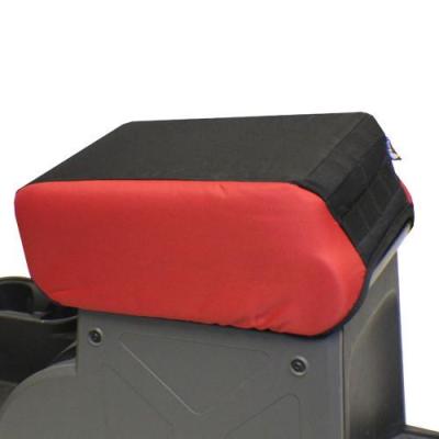 Jeep Center Console Cover 2 Inch Padded For 07-10 Wrangler JK/JKU Black/Black Bartact