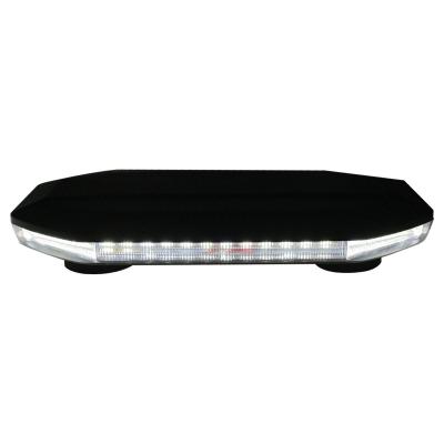 LoPro White and Amber Strobing Wig Wag Mini Bar with Portable Magnetic Base and Cigarette Lighter Power Chord Race Sport Lighting