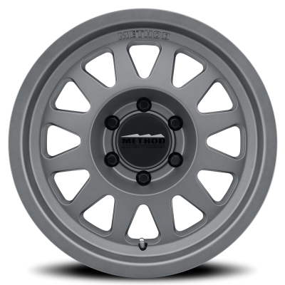 Aluminum Wheels 16x8 Bead Grip MR704 Bolt Pattern 6 On 139.7 Offset 0 Lip Size 1.77 Titanium SL Method