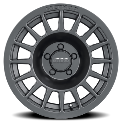 Aluminum Wheels 18x8.5 Bead Grip MR707 Bolt Pattern 5 On 114.3 Offset 38 Lip Size 0 Matte Black MB Method