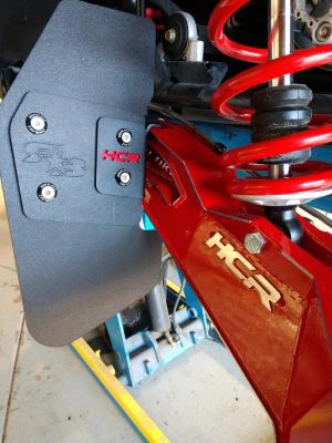 Polaris Turbo S MTS Pro XP Race Trailing Arm Mud Flaps HCR Racing
