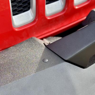 Mid Front Bumper With Winch Plate For 18-25 Jeep Wrangler JL 2-4 Door 20-25 Gladiator Rock Slide Engineering