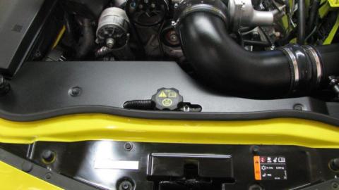 2012-13 Camaro SS Radiator Cover Texture Black