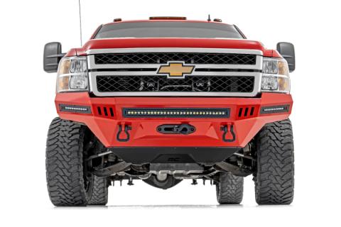 Skid Plate Prerunner Bumper 07-14 Chevy Silverado 2500 HD Rough Country