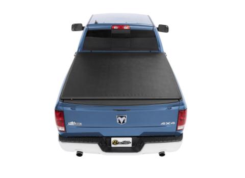 EZ-Roll Soft Tonneau Cover For Dodge 2000-2004 Dakota 5.3 Foot Black Tailgate Spoiler Not Included Bestop