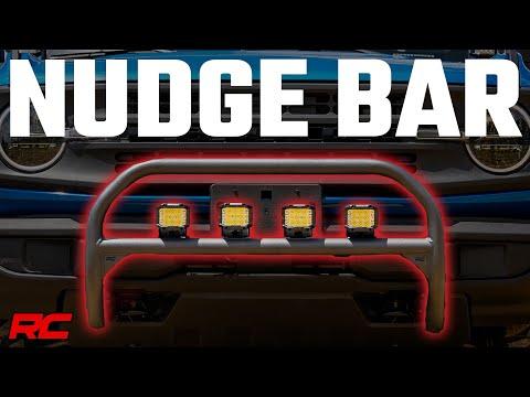 Nudge Bar 3 Inch Osram Wide Angle Led (x4) 21-Up Ford Bronco 4WD Rough Country