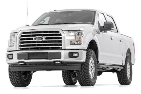 3.0 Inch Ford Bolt-On Arm Lift Kit w/ Vertex For 14-20 F-150 4WD Rough Country