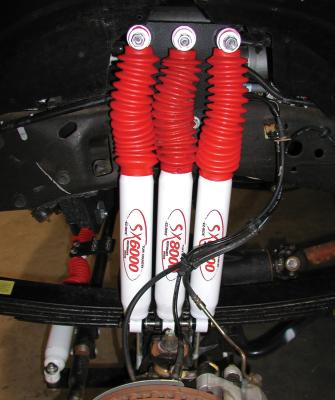 Triple Shock Kit 99-04 Ford F250/F350 4WD Tuff Country