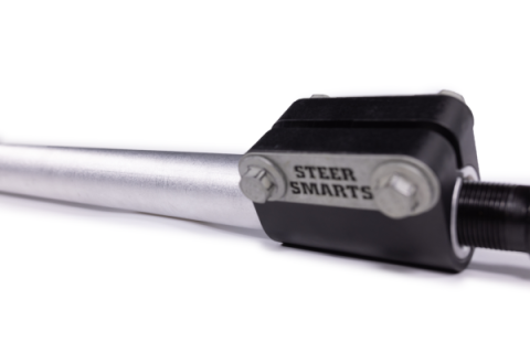 18-24  Jeep Wrangler/Gladiator JL/JT Yeti XD Pro-Series Aluminum Tie Rod Assembly - Silver Adjuster Tube (Rubicon Trim) Steer Smarts
